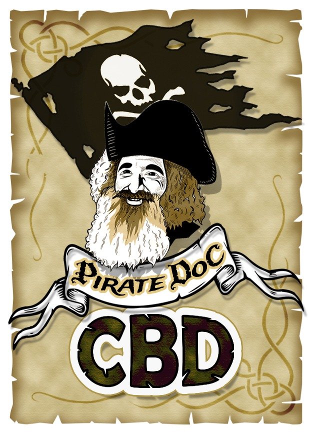 Pirate Doc label design — print version